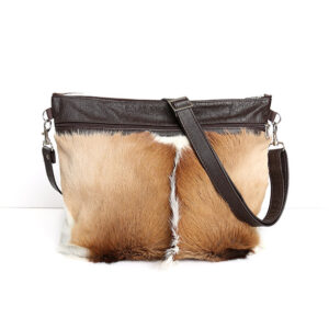 Springbok Tallis Bag with Leather Trimming
