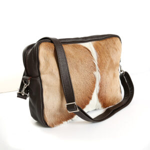 Springbok Tallis Bag with Leather Trimming & Strap